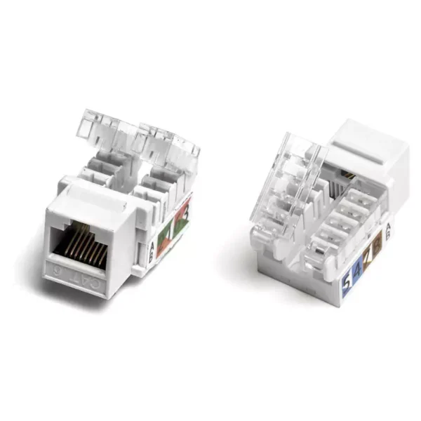 Hyperline - Tool-Less Cat 6 Keystone Jack