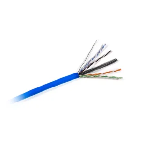 Hyperline - Câble Cat 6A, solide, colonne montante, intérieur