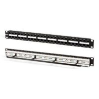 Panneau de raccordement 19'' catégorie 6, RJ-45 - 110 IDC